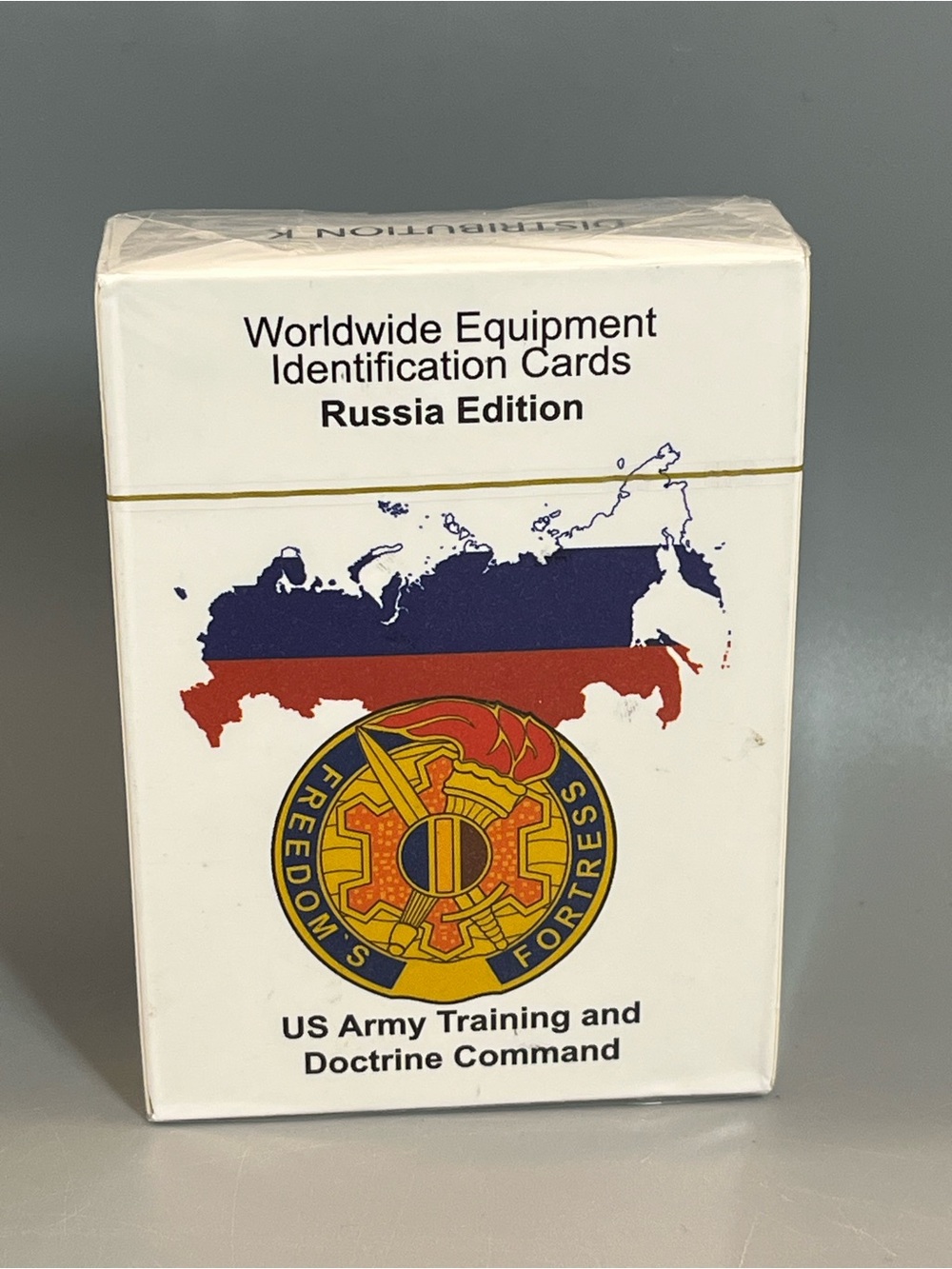 Sealed Worldwide Equipment Identification Cards Russia Edition Us Army Training